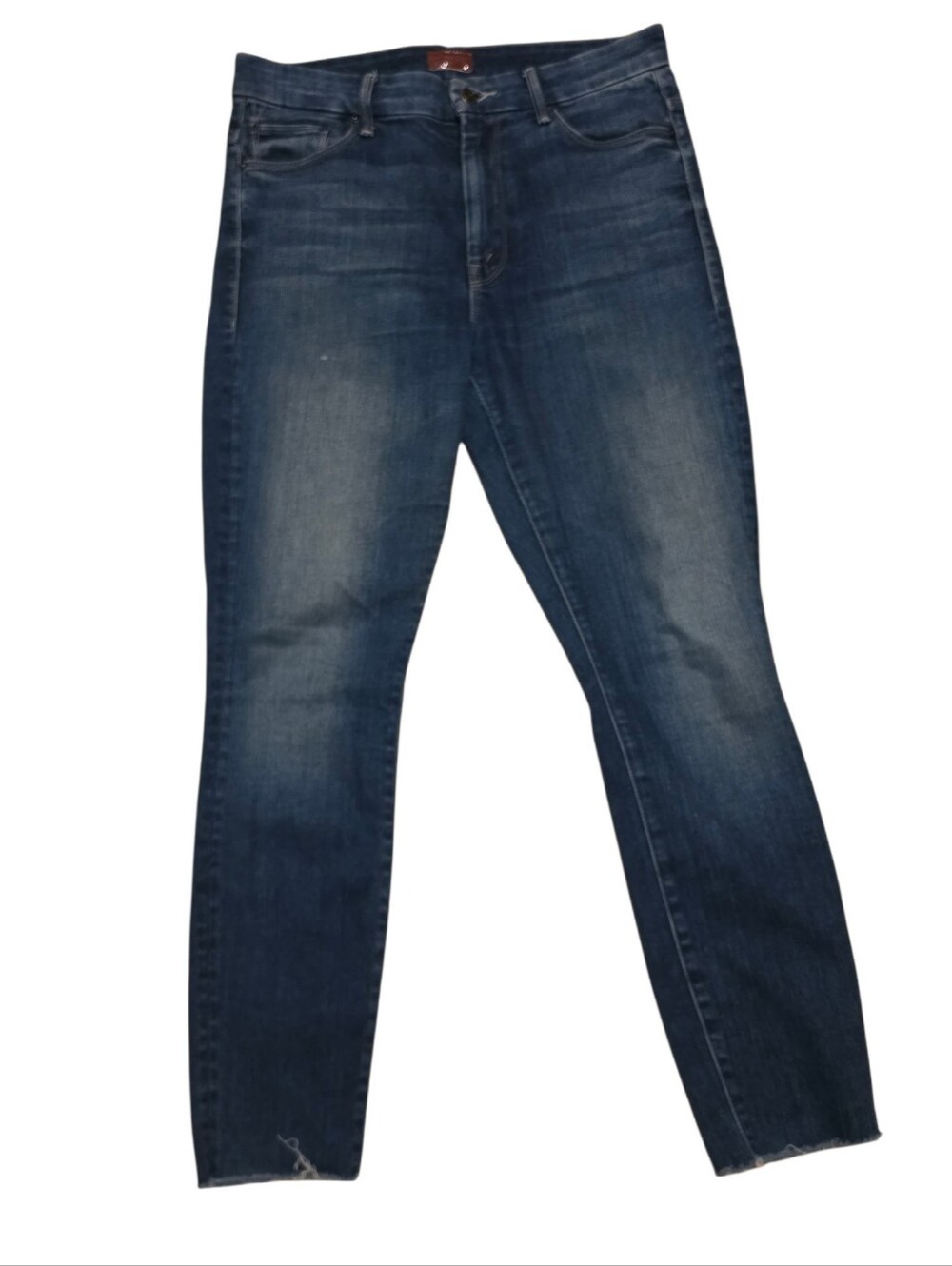 Mother High Waisted Looker Ankle Fray - 29 (Flawed)